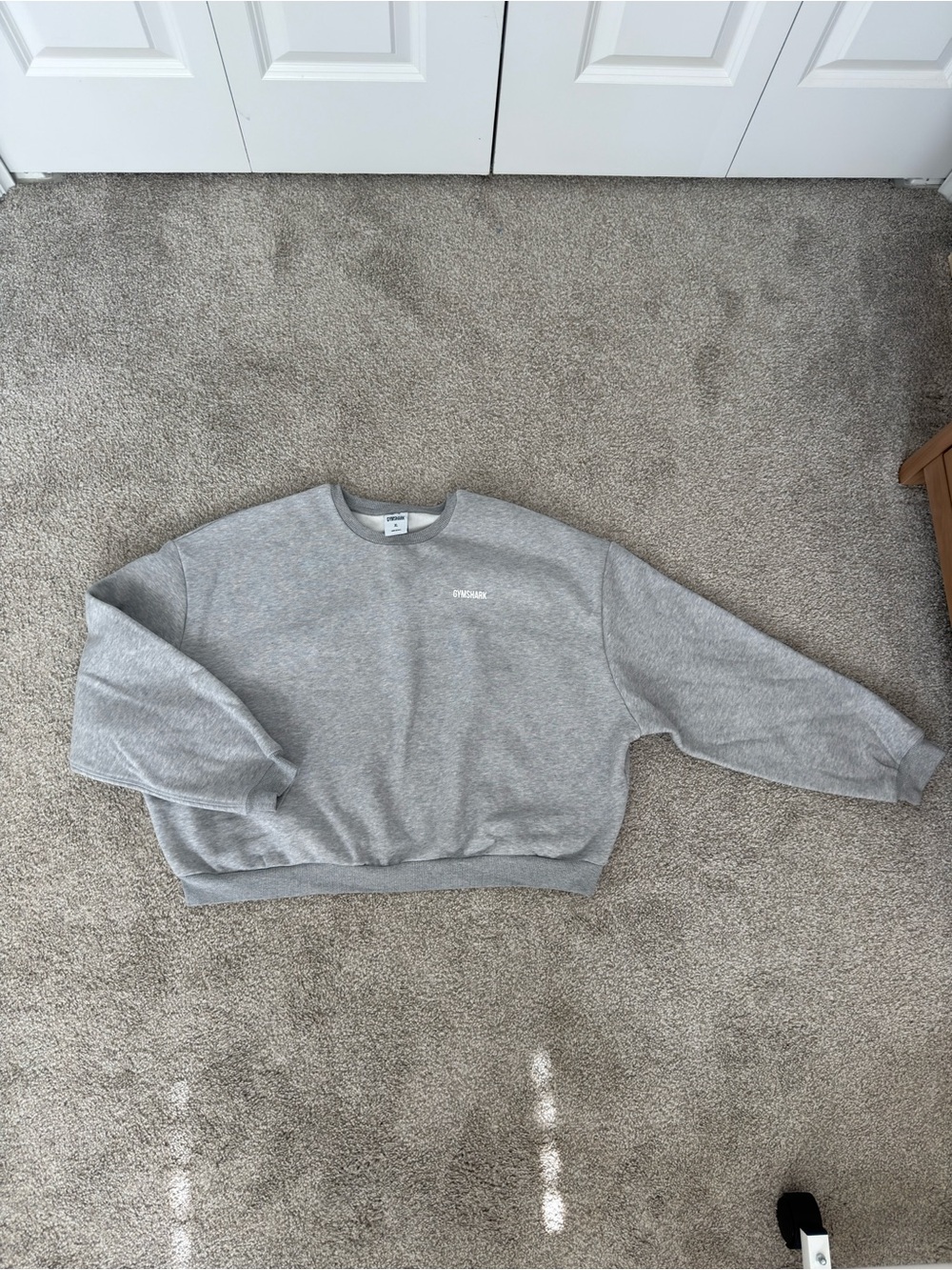 Gymshark Gray Crewneck Sweatshirt - Women's Casual Pullover